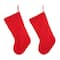 Glitzhome® 20.5" Polar Bear & Penguin Hooked Stocking Set